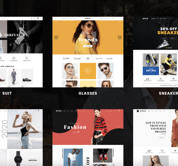 E-Commerce Website for Sneakers, Glasses, Fashion Clothes & Watches